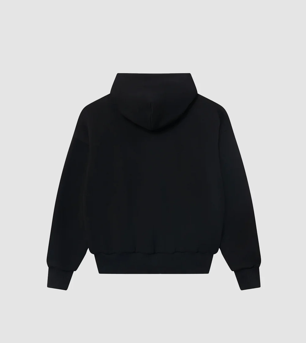 Black Zip Hoodie (Pre-Order) - Image 5