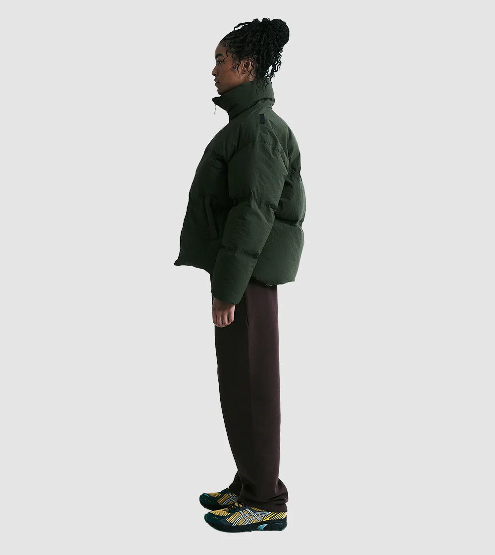Puffer Jacket Olive - Image 3