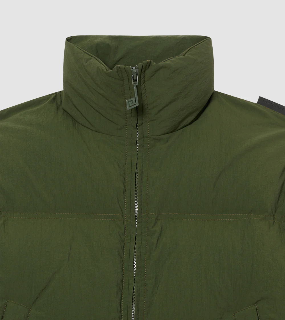Puffer Jacket Olive - Image 5