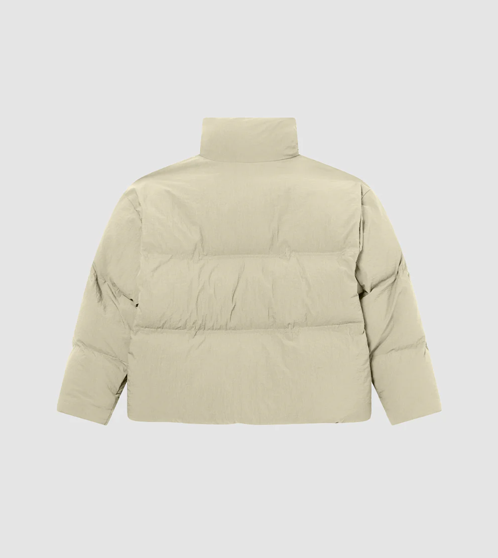 Puffer Jacket Sand - Image 5