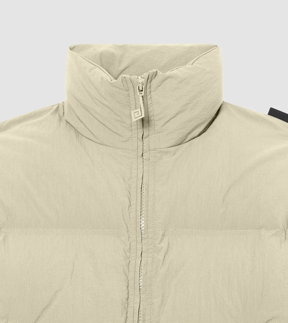 Puffer Jacket Sand - Image 6