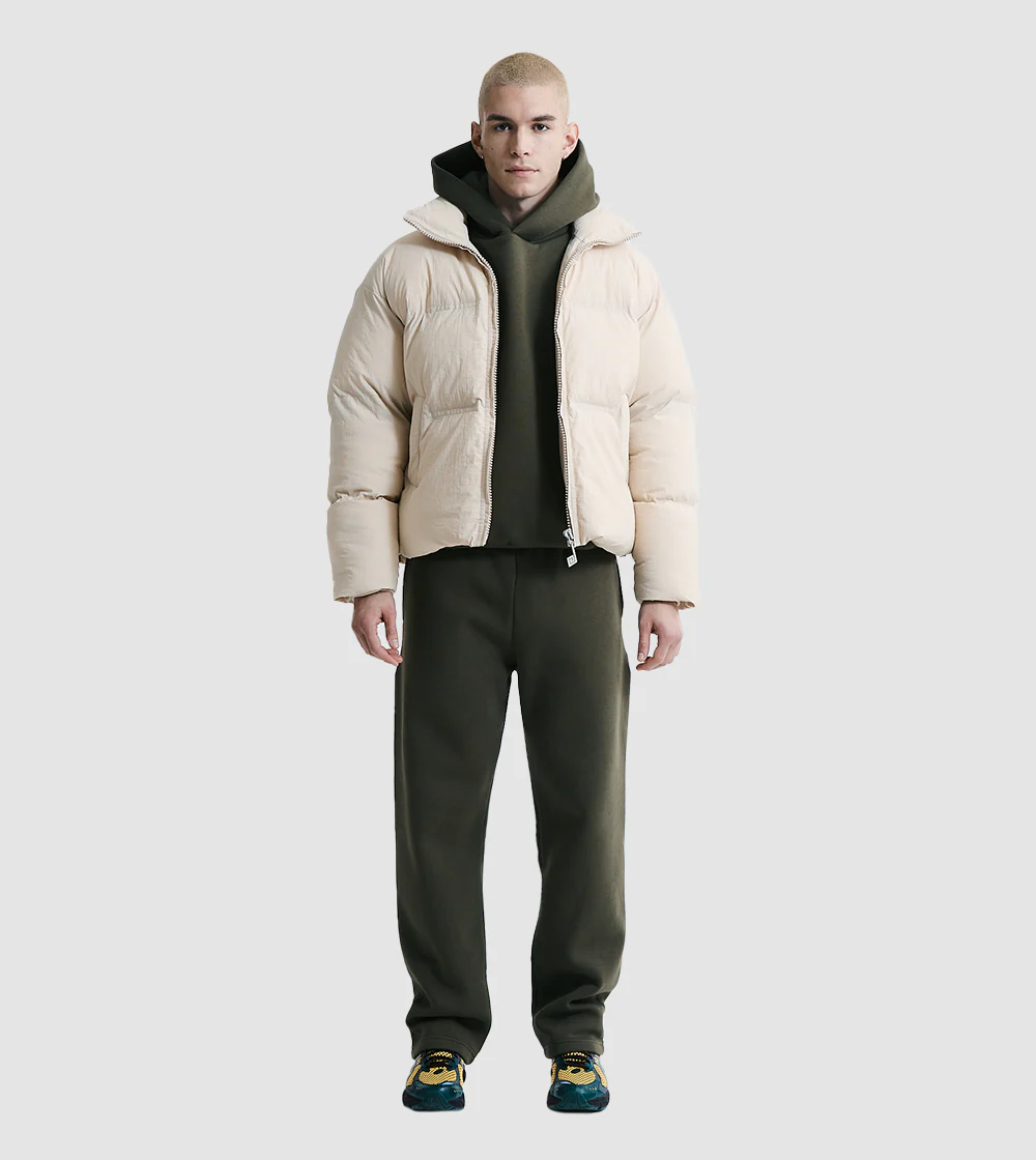 Puffer Jacket Sand - Image 7
