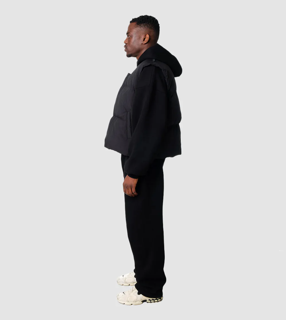 Puffer Vest Black - Image 10