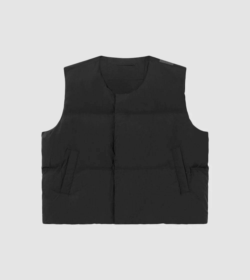 Puffer Vest Black - Image 4