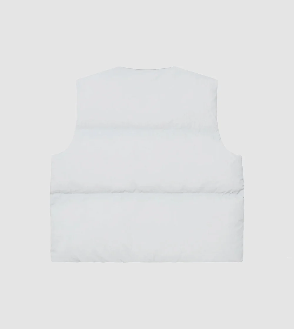 Puffer Vest Stone - Image 5