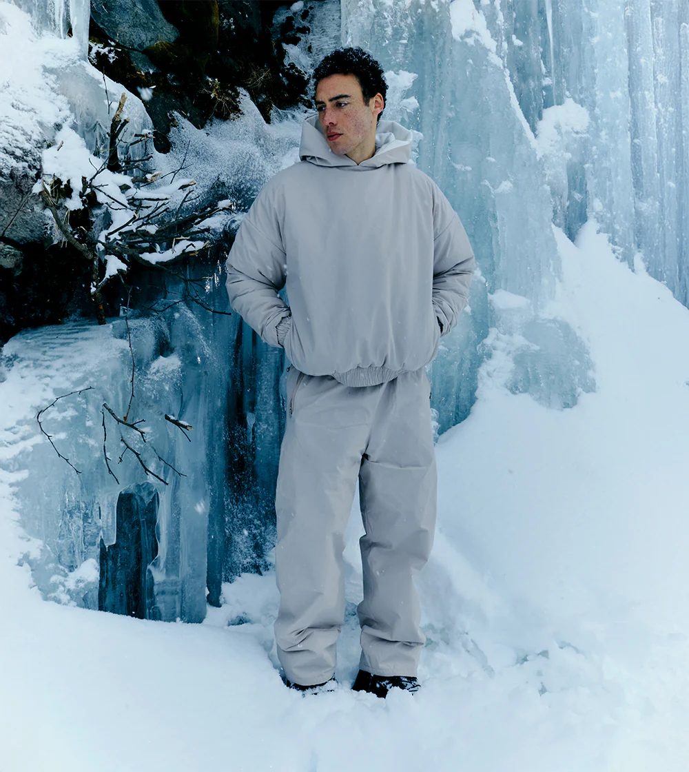 Shell Trackpants Ivory - Image 6