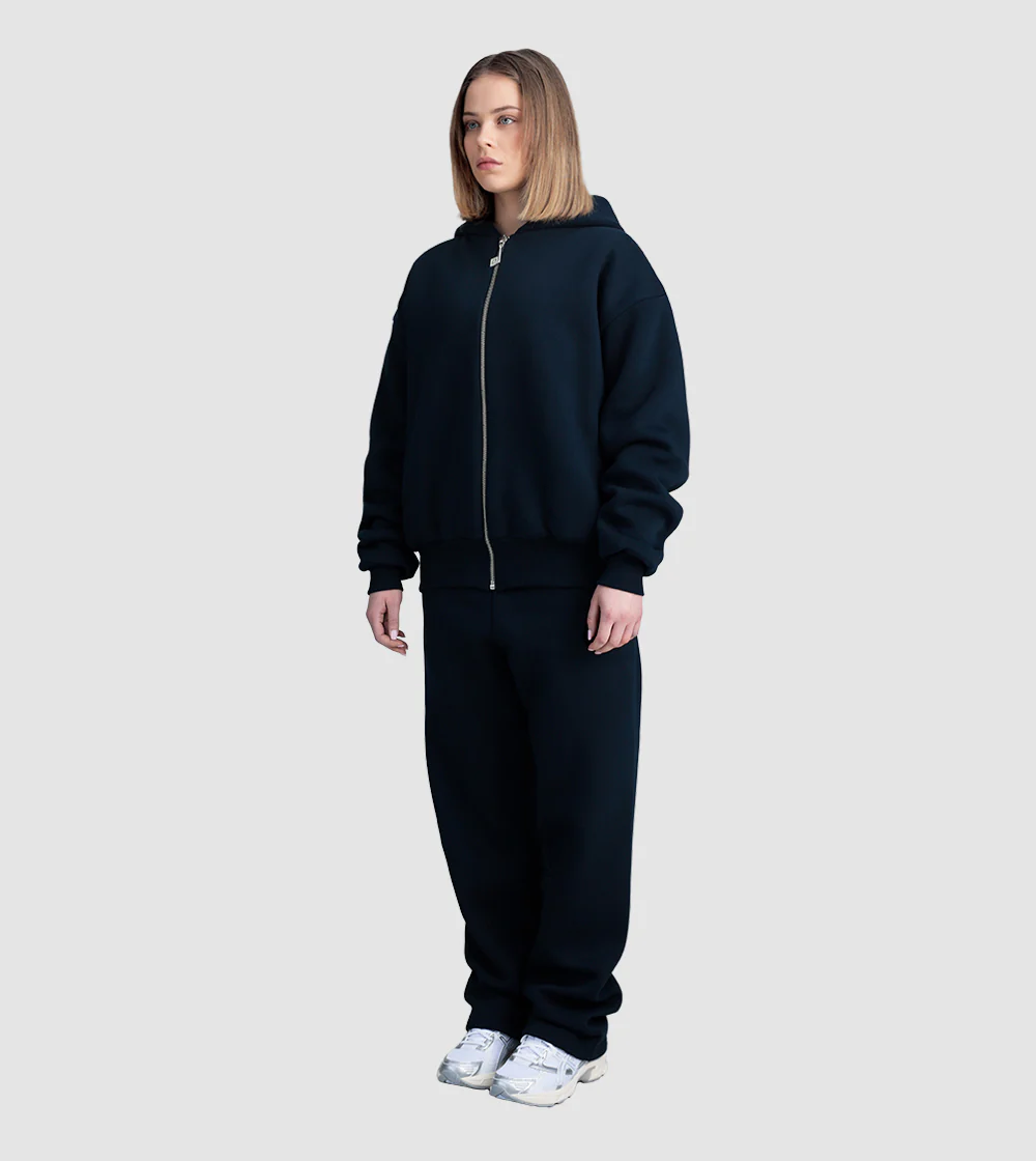 Zip Hoodie Tracksuit Navy (Pre-Order) - Image 3